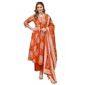 Klosia Women Printed A-Line Kurta and Pant