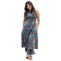 Klosia Women Pure Cotton Kurta Palazzo Set