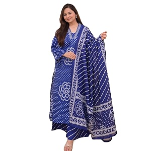 Klosia Women Pure Cotton Kurta Pant Set