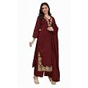 Klosia Women Solid Embroidery Kurta and pant