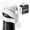 KLOVEO Champagne Stoppers - WAF Patented Seal - Made in Italy - White