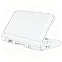 KlsyChry Transparent Hard Shell Case Cover Compatible with Nintendo 3DS XL / LL, Replacement Protective 3DS XL Crystal Clear Housing Case (Not Compatible with The New Version)