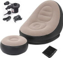 KLURIZ SOFA-CHAIR Leatherette 2 Seater Inflatable Sofa