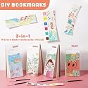 KLVS Color Magic Book Activity for Kids Drawing Books kit for Children Coloring Books for Kids Ages 4-8 Years 20 Sheet Cartoon Painting kit with Brush Return Gift (Pack of 1, Dream Adventure)