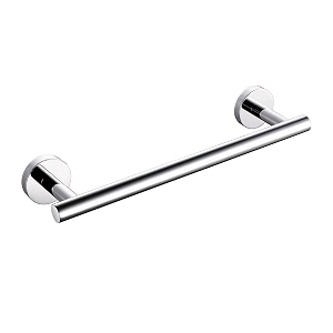 klxhome 12 inch bath towel bar polished stainless steel towel rack for bathroom kitchen towel holder wall mount a01c30a