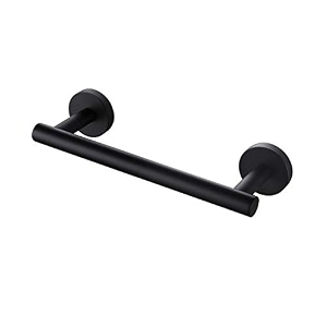 miyili 9 inches bathroom kitchen towel bar matte black