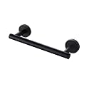Miyili 9 Inches Bathroom Kitchen Towel Bar Matte Black