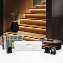 KMG-3233 Motion-Activated LED Stair Lighting Kit, 48" Long Cuttable Strip Light for Indoor LED Stair Lights (Warm White 3000K, 14 Steps)