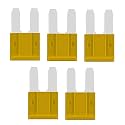 KMH 20A Micro2 Fuse Kit Automotive Blade Fuses Kit for Car, Truck, RV, Boat, Motorcycle and Marine Vehicles |Circuit Breaker Protection Electronic Fuses Holder Safe Power Distribution, Pack of 10