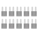 KMH 25A Micro2 Fuse Kit Automotive Blade Fuses Kit for Car, Truck, RV, Boat, Motorcycle and Marine Vehicles |Circuit Breaker Protection Electronic Fuses Holder Safe Power Distribution, Pack of 5