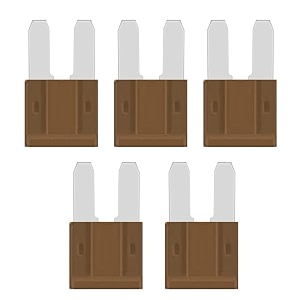 kmh 75a micro2 fuse kit automotive blade fuses kit for car truck rv boat motorcycle and marine vehicles circuit breaker protection electronic fuses holder safe power distribution pack of 10
