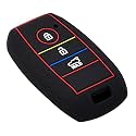 KMH - Soft Silicone Key Cover Compatible for Kia Settos 3 Button Smart Key