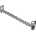 Knape &amp; Vogt Closet Pro HD RP0022-18/30 Adjustable Closet Rod, Platinum, 18-30 inch (Pack of 10)