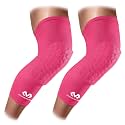 Knee Compression Sleeves: McDavid Hex Knee Pads Compression Leg Sleeve for Basketball, Volleyball, Weightlifting, and More - Pair of Sleeves