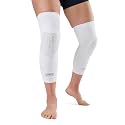 Knee Compression Sleeves: McDavid Hex Knee Pads Compression Leg Sleeve for Basketball, Volleyball, Weightlifting, and More - Pair of Sleeves