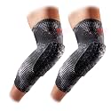 Knee Compression Sleeves: McDavid Hex Knee Pads Compression Leg Sleeve for Basketball, Volleyball, Weightlifting, and More - Pair of Sleeves