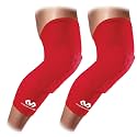 Knee Compression Sleeves: McDavid Hex Knee Pads Compression Leg Sleeve for Basketball, Volleyball, Weightlifting, and More - Pair of Sleeves
