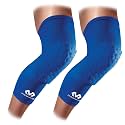 Knee Compression Sleeves: McDavid Hex Knee Pads Compression Leg Sleeve for Basketball, Volleyball, Weightlifting, and More - Pair of Sleeves