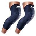 Knee Compression Sleeves: McDavid Hex Knee Pads Compression Leg Sleeve for Basketball, Volleyball, Weightlifting, and More - Pair of Sleeves