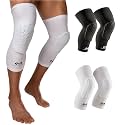 Knee Compression Sleeves: McDavid Hex Knee Pads Compression Leg Sleeve for Basketball, Volleyball, Weightlifting, and More - Pair of Sleeves