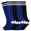 Knee High Socks for Kids, Cotton Soccer Socks for Boys, Girls, Toddlers……