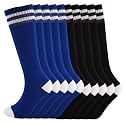 Knee High Socks for Kids, Cotton Soccer Socks for Boys, Girls, Toddlers……