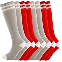 Knee High Socks for Kids, Cotton Soccer Socks for Boys, Girls, Toddlers……