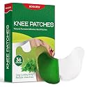 AOSORW Knee Relief Heat Patches – 36 Count Natural Herbal Mugwort Patches for Arthritis &amp; Bone-on-Bone Support – Long-Lasting Soothing Muscle and Joint Relief