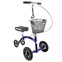 KneeRover Hybrid All Terrain Knee Scooter for Adults, Blue
