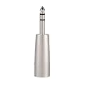 Stereo 6.35mm (1/4 inch) TRS to XLR Male Audio Mini Adapter Converter for Amplifier