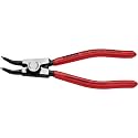 KNIPEX 46 31 A12 Circlip Pliers for external circlips 10-25mm 45° angled, Multicoloured