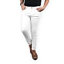 Knit N Knot Kids Boys Stretchable Raw Clean White and Off White Jeans | Casual Everyday Wear Mid Rise Slim Fit Denim Pant