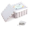 KnitIQ Centimeter Knitting Block Mat - 9 Extra Thick Block Mats with Grids Measure in CM, 100 T-Pins and Storage Bag for Knitting or Crochet