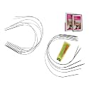 KnitPal 16" (40cm) Metal Circular Knitting Needles Set - 12 Pcs, 6 US Sizes