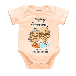KNITROOT Grandprarent Family Special Onesies Unisex Baby