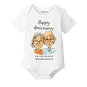 KNITROOT Grandprarent Family Special Onesies Unisex Baby