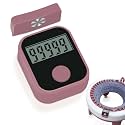 Knitting Machine Counter, Heyseri Row Counter for Knitting Machine - Attachable Magnetic Suitable for 32.40.48 Needle Row Counter - Pink
