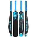 KNK Heavy Duty Plastic Cricket Bat,Full Size Premium Bat for All Age Groups – Kids/Boys/Girls/Adults (Blue)