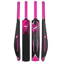 KNK Heavy Duty Plastic Cricket Bat,Full Size (34” X 4.5”inches) Premium Bat for All Age Groups – Kids/Boys/Girls/Adults (Pink)