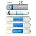 KNL BARC RO Service kit for RO Water Purifier Filter, RO Membrane, Sediment, Activated Block Carbon, Post Carbon, Spun, FR 450 &amp; 10 pcs antiscallant Balls. Suitable for Input TDS (1400-3000) ppm.