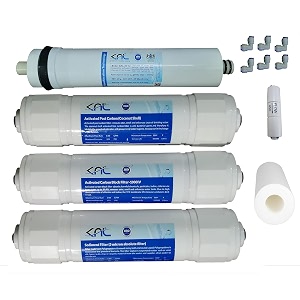 knl nf40 service kit tfc dry nf40 membrane 100 gpd sediment activated carbon block pre carbon activated post carbon spun filter amp fr 450 for input tds rane 200 to 350 ppm or max 400 ppm