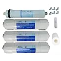 KNL NF40 Service kit TFC Dry NF40 Membrane 100 GPD Sediment Activated Carbon Block (pre Carbon) Activated Post Carbon, Spun Filter &amp; FR 450 for Input TDS Rane (200 to 350) ppm or max 400 ppm.