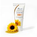 Knoll Healthcare Sunscreen SPF 50 with UVA/UVB Sun Protection, Broad Spectrum, Vitamin E lotion | Suncreen for Dry skin | Oily Skin | Water and Sweat Resistance | Non Greasy 60ml (Pack of 1)