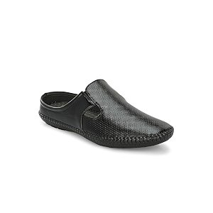 KNOOS Mens Half Back Open Mules Backless