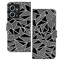 Knotyy Velvet Finish Faux Leather Flip Cover for Redmi Note 12 4G with Foldable Stand & Cards Slots - Black