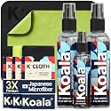Koala Eyeglass Lens Cleaner Spray Kit | Japanese Microfiber (6 Piece Set)
