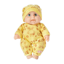 KOBBET Cute Little Teddy Boy Toy in Printed Dress for kids