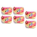 KOBBET® Girls Coin Pouch Unicorn Fur Coin Pouch for Girls Pouch Mini Pouch for Earphone Cards Holder Mini Purse for Girls Unicorn Fur Zipper Closer Coin Pouch Soft and Cute Pouch (Pack of 6)