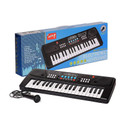 KOBBET Musical Toys 37-key piano keyboard toy with power option_Song recording and mic
