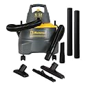 Koblenz Contractor Wet Dry Vacuum Cleaner, Jobsite Vacuum, 6.0 Gallon/5.0 HP Powerful Vacuum for Dry and Wet Messes, Vacuum Cleaner and Blower, Accessories Included, Gray+Yellow